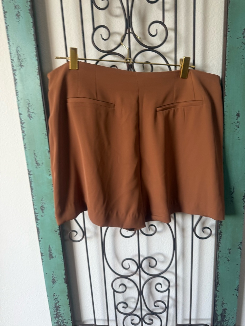 Jason Wu Camel Tailored Skort Quiet Luxury Minimalist Designer Size L - Picture 4 of 7